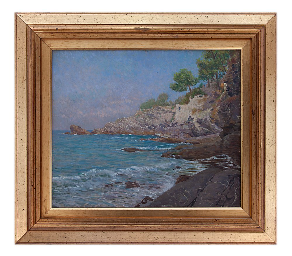 giovanni borgonovo: Scogliera di Sestri Levante